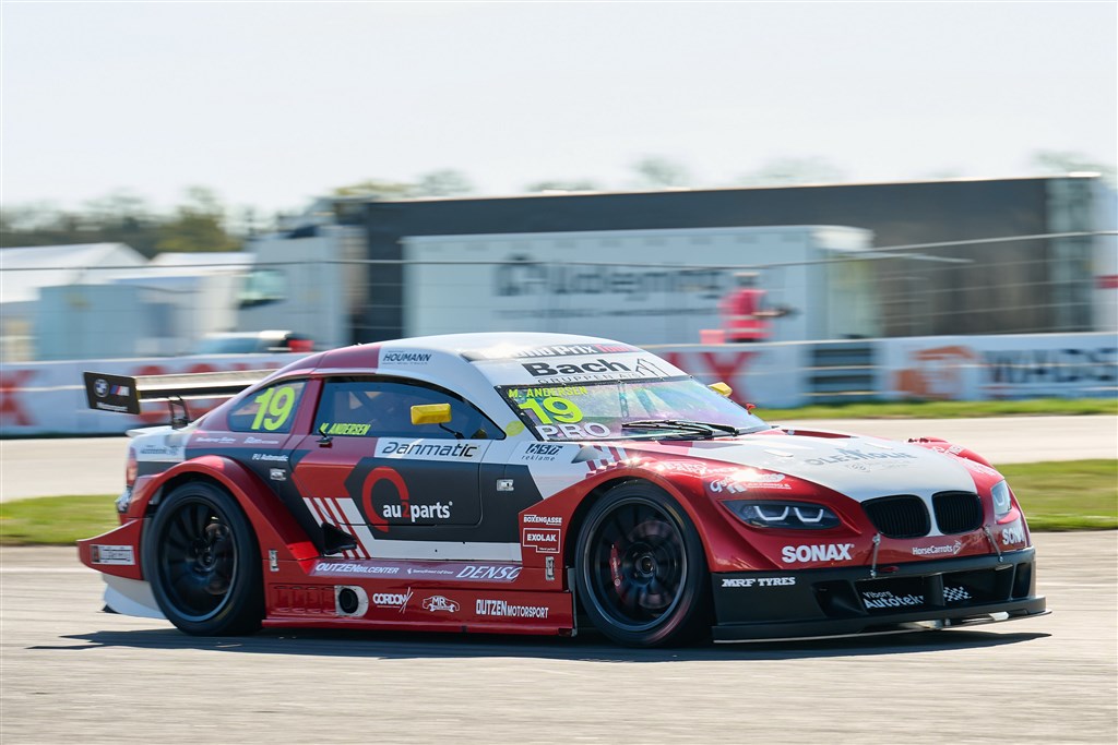 Viborgensiske Martin Andersen har lagt sig i front for tabellen i Selected Car Group Super GT.
(Foto: Stumpphoto)